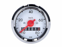speedometer 80km/h round 48mm for Simson S50, S51, K51...