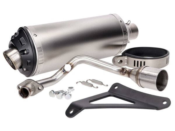 exhaust Power1 aluminum for Vespa Primavera, Sprint, Zip 4-stroke 50 Euro5 20-