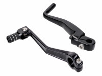 gear shift and kickstart lever foldable, anodized...