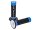 handlebar rubber grip set Doppler Grip 3D black / white / blue