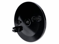 rear brake cover w/ stop light switch hole, black for...