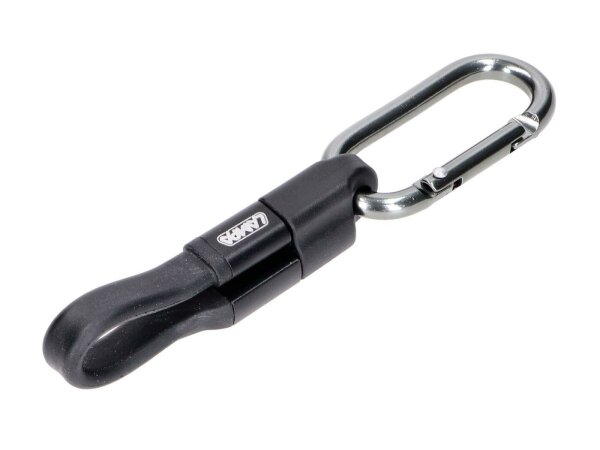 Ladekabel Schlüsselanhänger 10cm USB-A auf Micro-USB