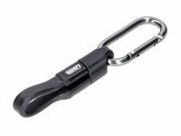 Ladekabel Schlüsselanhänger 10cm USB-A auf...