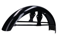 front fender / mudguard with strut, black glossy for...