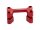 Lenkeraufnahme Venandi Dogbone CNC rot für Simson S50, S51