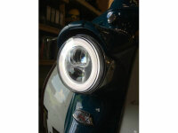 Headlight incl. mounting ring-MOTO NOSTRA- LED HighPower...
