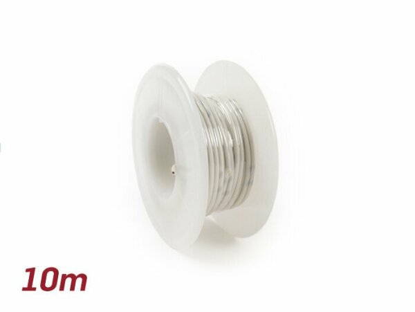 Electric wire -UNIVERSAL 0.85mm²- 10m - white