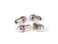 Light bulbs -BA15s (straight pins) - 12V 10W - set of 4 -...