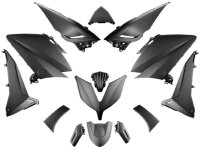 fairing parts kit 14-piece black matt for Yamaha T-Max...