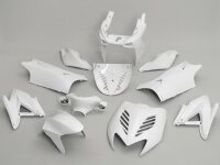 fairing kit 11-piece white for Yamaha Aerox, MBK Nitro...