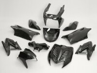 fairing kit 11-piece black metallic for Yamaha Aerox, MBK...