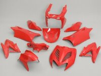 fairing kit 11-piece red for Yamaha Aerox, MBK Nitro...