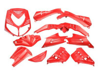 fairing kit EDGE 13-piece red for Peugeot Speedfight 2