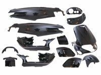 fairing kit EDGE 15-piece black glossy for Gilera Runner...