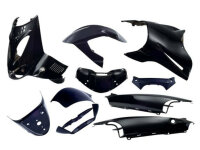 fairing kit EDGE 11-piece black metallic for Aprilia SR...