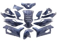 fairing kit EDGE 14-piece blue metallic for Peugeot...