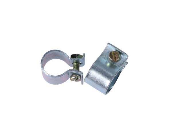 direction indicator clamp set, galvanized for Simson S50, S51, S53, S70, SR50, SR80