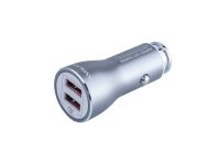 12/24 V QC3.0 Ladegerät 2x USB Auto-ID, max. 4,2 A + USB-Kabel > Micro-USB