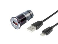 12/24V QC3.0 Ladegerät 1x USB + USB-Kabel >...