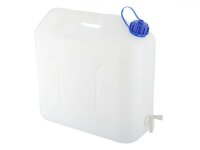 15L Wasserkanister mit Kunststoffventil