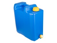 15L Wasserkanister mit Kunststoffventil + Spender für Seife oder Desinfektionsmittel