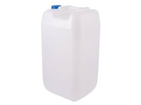 30L Wasserkanister mit Metallventil, blau