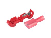 Abzweig-Schnellverbinder Typ-T, rot 0,5-1,5 mm...