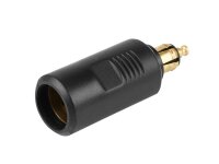 Adapter mit DIN-Stecker und EURO-Buchse, 12/24V max 16A,...