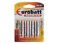 ALKALINE PLUS LR6 AA-Batterien, 1,5 V, 4 Stk