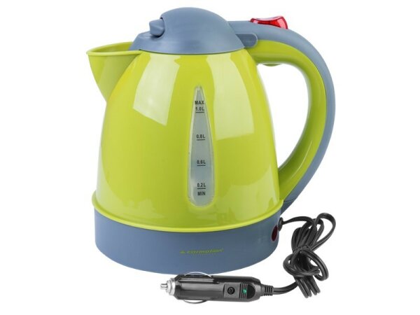 Autokocher 1L, 12V, 150W mit flacher Heizplatte