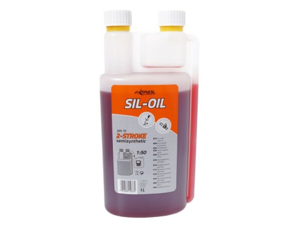 Axenol Sil-Oil, 2-Takt-Öl, rot, 1L