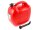 Benzinkanister aus Kunststoff, 20L, oval, rot