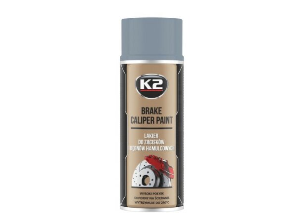 BRAKE CALIPER PAINT Lack für Bremssättel und Bremstrommeln, 400 ml, silber