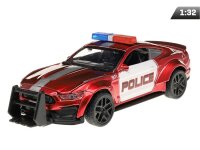 Dodge Challenger CRASH CAR, Polizei, rot (A02400PC)