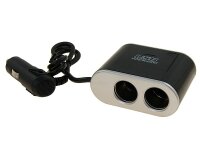 Doppelter Zigarettenanzünder-Splitter 12/24V Schalter, USB 1000 mA