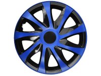 DRACO CS blau - schwarz 14" Radkappen, 4 Stk