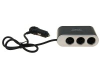 Dreifacher Zigarettenanzünder-Splitter 12/24V Schalter, USB 1000 mA