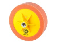 DURAFLEX Medium Polierschwamm, Gewinde M14, orange