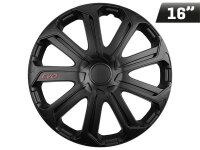 Evo schwarz 16" Radkappe, 1 St.