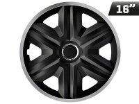 FAST LUX silber 16" Radkappen, 4 Stk