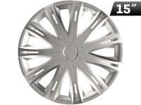 Spark Silber 15" Radkappe, 1 Stk