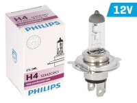 Glühlampe PHILIPS H4 12V 60/50W Core Drive, 1 Stk
