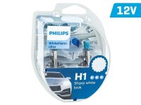 Glühlampen PHILIPS H1 12V 55W P14,5s + W5W 12V 5W...