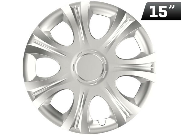 Impulse silber 15" Radkappe, 1 Stk