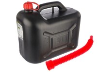 Kraftstoffkanister aus Kunststoff, 20L, schwarz