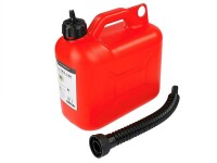 Kraftstoffkanister aus Kunststoff, 5L, rot