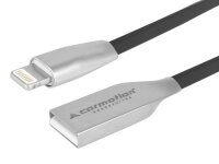 Lade- und Synchronisierungskabel, 120 cm, USB > Lightning, schwarz