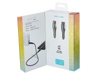 Lade- und Synchronisierungskabel, Mikrofasergeflecht, 200 cm, USB-C > USB-C PD, max. 65 W