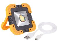 LED Werkstattlampe mit Solarpanel