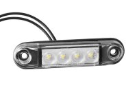 Markierungsleuchte Typ SLIM 4x LED, 12/24V, weiß